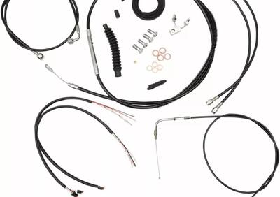 Kit cavi per manubrio alto 12'' (30 cm) neri per S La Choppers - Annuncio 9623431