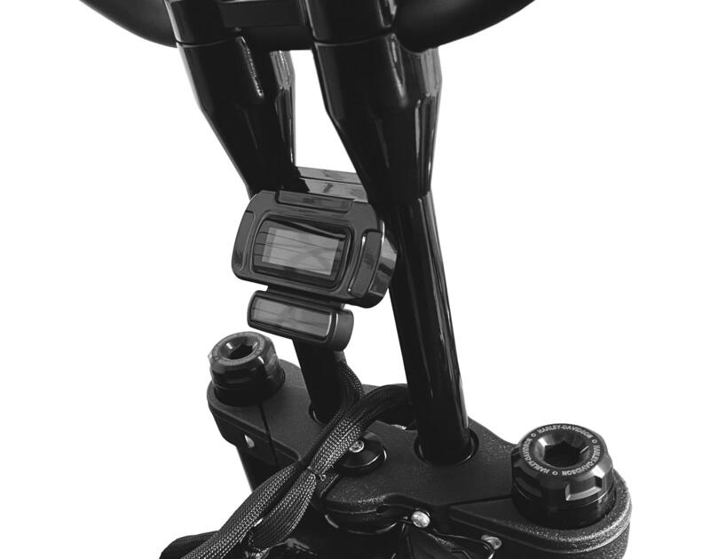 Supporto strumentazione nero per Softail*** dal 20 