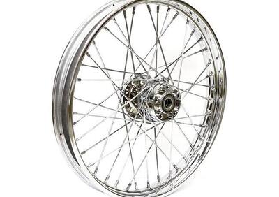 Ruota anteriore a 40 raggi cromata 21x2,15 per Sof  - Annuncio 9210862