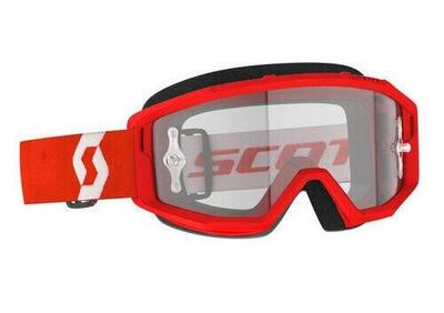 Occhiali cross Scott Primal clear Rosso Bianco len - Annuncio 9783537