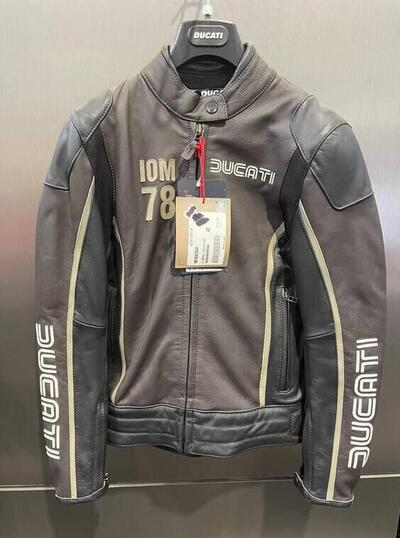 Giacca pelle Ducati IOM78 Lady taglia 42 e 44