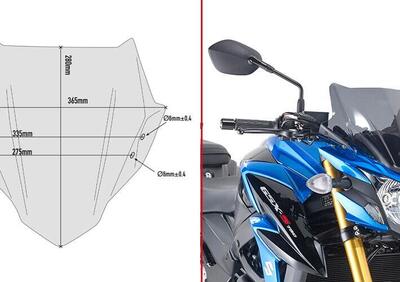 Cupolino fumè Givi A3113 specifico per SUZUKI GSX- - Annuncio 8973553