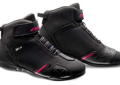 Scarpe moto donna Ixon GAMBLER LADY Nero Fucsia - Annuncio 9937318