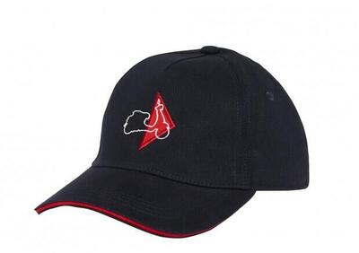 Cappellino Vespa Modernist Nero Rosso - Annuncio 8971347
