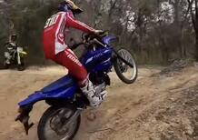 Carson Brown fa impazzire il web con una Yamaha WR 125 [VIDEO]