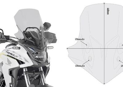 Cupolino Givi fumé specifico per Honda CB 500 X (1 - Annuncio 9842046