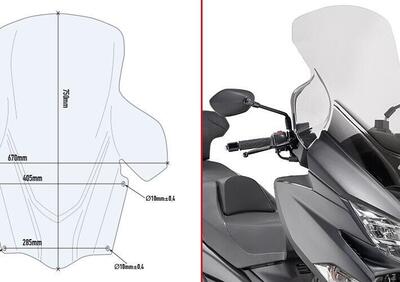 Parabrezza Givi D3115ST SUZUKI Burgman 400 (17-20) - Annuncio 8986596