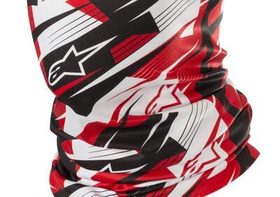 Scaldacollo Alpinestars BLURRED Nero Bianco Rosso - Annuncio 9229458