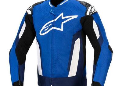 Giacca Moto Estiva Alpinestars T-GP Air Blu Bianco - Annuncio 9947523