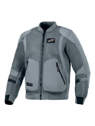 Giacca Moto Estiva Alpinestars Flight Air Grigio