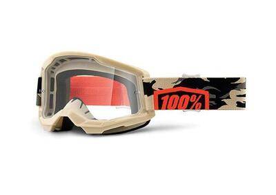 Occhiali cross 100% Strata 2 kombat lente traspare  - Annuncio 9816638