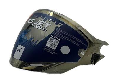 Visiera Specchiata Oro Shark Per Rs Jet Shark  - Annuncio 8924771