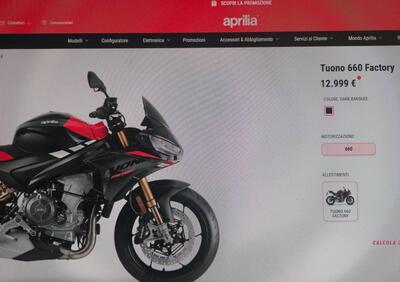 Aprilia Tuono 660 Factory (2025 - 26) - Annuncio 9947791