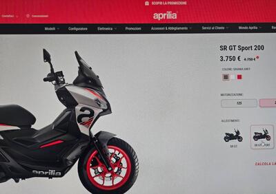 Aprilia SR GT 200 Sport (2025 - 26) - Annuncio 9948328
