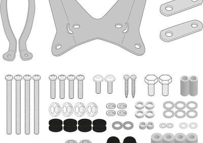 Kit Attacchi Givi A9541A per Parabrezza Seat MO 12 - Annuncio 8989403