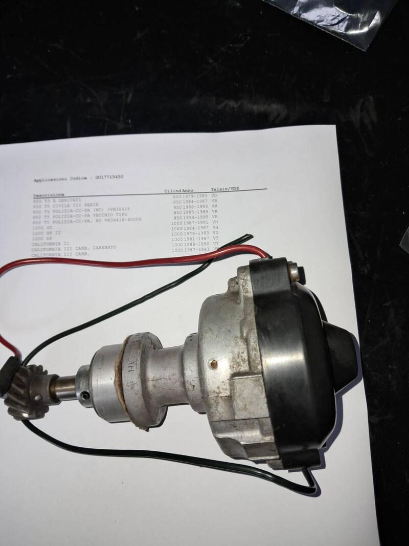 RUTTORE CON ANTICIPO MOTO GUZZI 850/1000 DAL 1979/ (2)