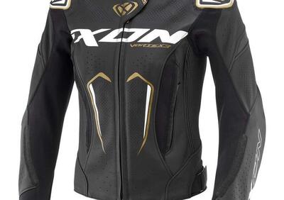 Giacca Moto Pelle Donna Ixon Vortex 3 Nero Bianco - Annuncio 9950848