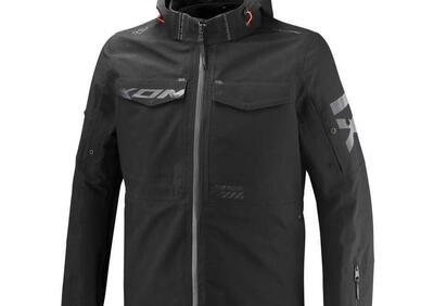 Giacca Moto Ixon Square Nero Rosso Vivo - Annuncio 9950855