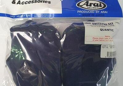 Ricambio guanciotti 25mm Arai per Quantic - Annuncio 8984137