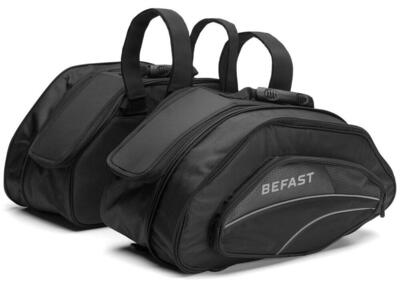 Coppia borse laterali Befast SB600 Nero Argento 68 - Annuncio 9504826
