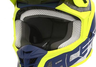 Casco cross Acerbis LINEAR Giallo Blu - Annuncio 8236021