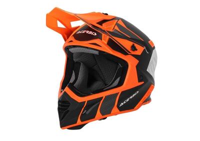 Casco cross Acerbis X-Track 2206 in fibra Arancio - Annuncio 9088428