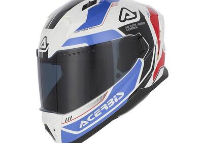 Casco Integrale Acerbis X-Way Graphic Bianco Blu - Annuncio 9722232