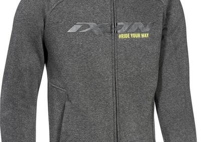 Felpa moto Ixon PALERMO antracite nero giallo - Annuncio 9853509