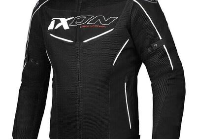 Giacca moto Ixon Flicker 3 strati Nero Bianco - Annuncio 9468641
