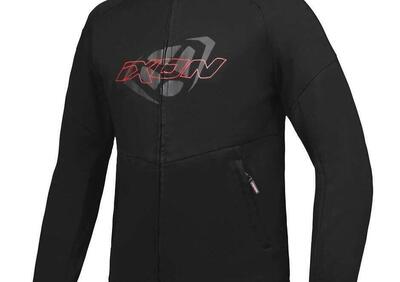 Felpa moto estiva Ixon TOUCHDOWN Nero Rosso - Annuncio 9468651