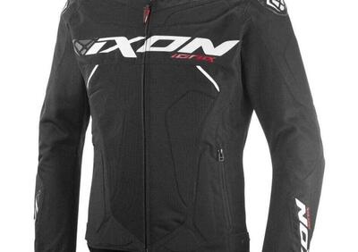 Giacca moto estiva Ixon IONIX Nero Bianco - Annuncio 9472506