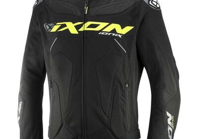 Giacca Moto Estiva Ixon Ionix Nero Giallo Grigio - Annuncio 9951447