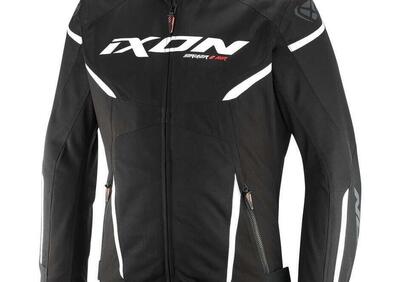 Giacca Moto Estiva Ixon Striker 2 Air WP Nero Bian - Annuncio 9953238