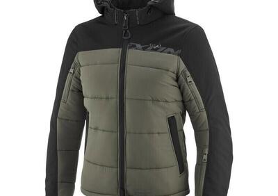 Giacca Moto Donna Ixon Aspen Lady Kaki Nero - Annuncio 9950843