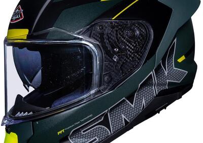 Casco integrale SMK TITAN FIREFLY in fibra Nero Ve  - Annuncio 9709577