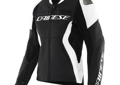 Giacca Moto Pelle Donna Dainese Racing 5 Bianco - Annuncio 9841352