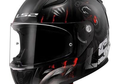 Casco integrale LS2 FF353 Rapid 2 Claw nero - Annuncio 9344792