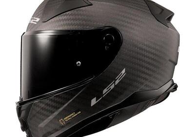 casco integrale LS2 Vector 2 in fibra nero opaco - Annuncio 9779482