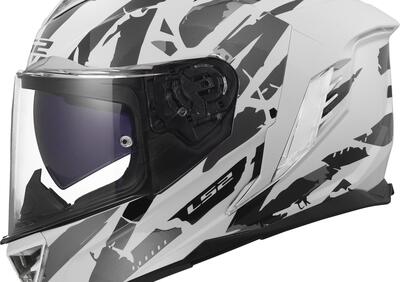 Casco Integrale LS2 FF818 Storm III Kaos Bianco Lu - Annuncio 9949325