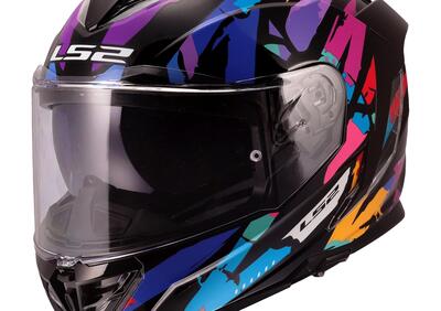 Casco Integrale LS2 FF818 Storm III Kaos Nero Luci - Annuncio 9949327