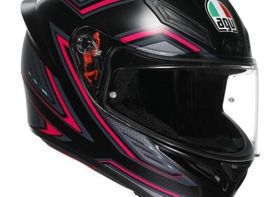 Casco Integrale AGV K1 S Sling Opaco Nero Rosa - Annuncio 9888167