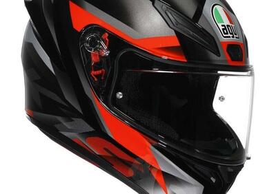 Casco Integrale AGV K1 S Fastlap Nero Grigio Rosso - Annuncio 9888168