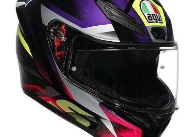 Casco Integrale AGV K1 S Fastlap Nero Viola Rosa - Annuncio 9888169