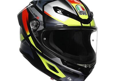 Casco Integrale AGV K6 S Erazer Nero Rosso Giallo - Annuncio 9889127