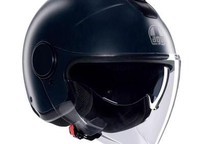 casco jet AGV Eteres ottanio verde opaco - Annuncio 9574573