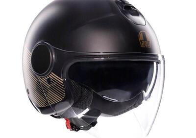 casco jet AGV Eteres Ponza nero bronzo - Annuncio 9574578