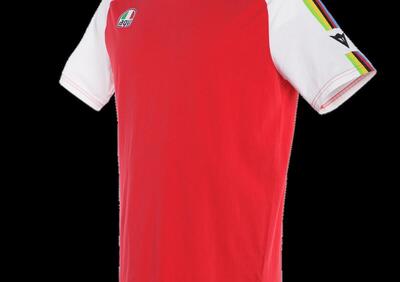 T-shirt Dainese AGO 1 rosso bianco - Annuncio 9762473