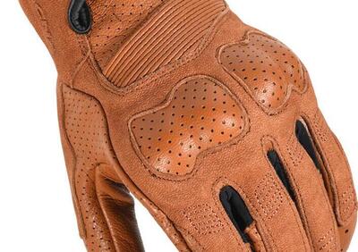 Guanti moto pelle estivi Macna Bold Marrone Nero - Annuncio 9843208