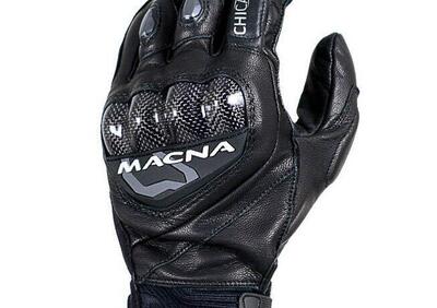 Guanti moto pelle estivi Macna Chicane Nero - Annuncio 9843216