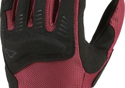 Guanti moto donna estivi Macna Darko Bordeaux Nero - Annuncio 9843225